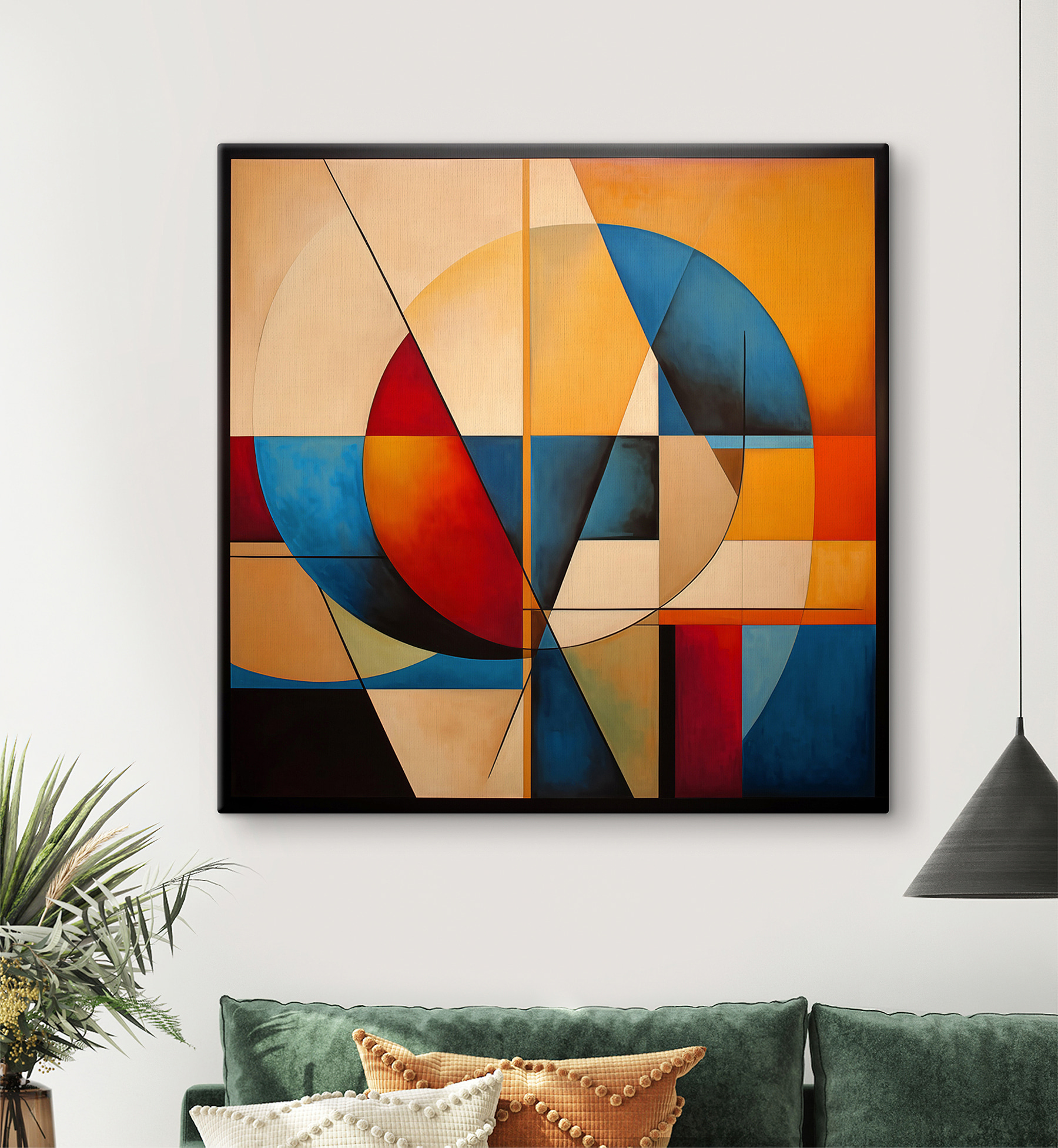 s38104pig111m - O pictură de un cerc și un cerc - tegory