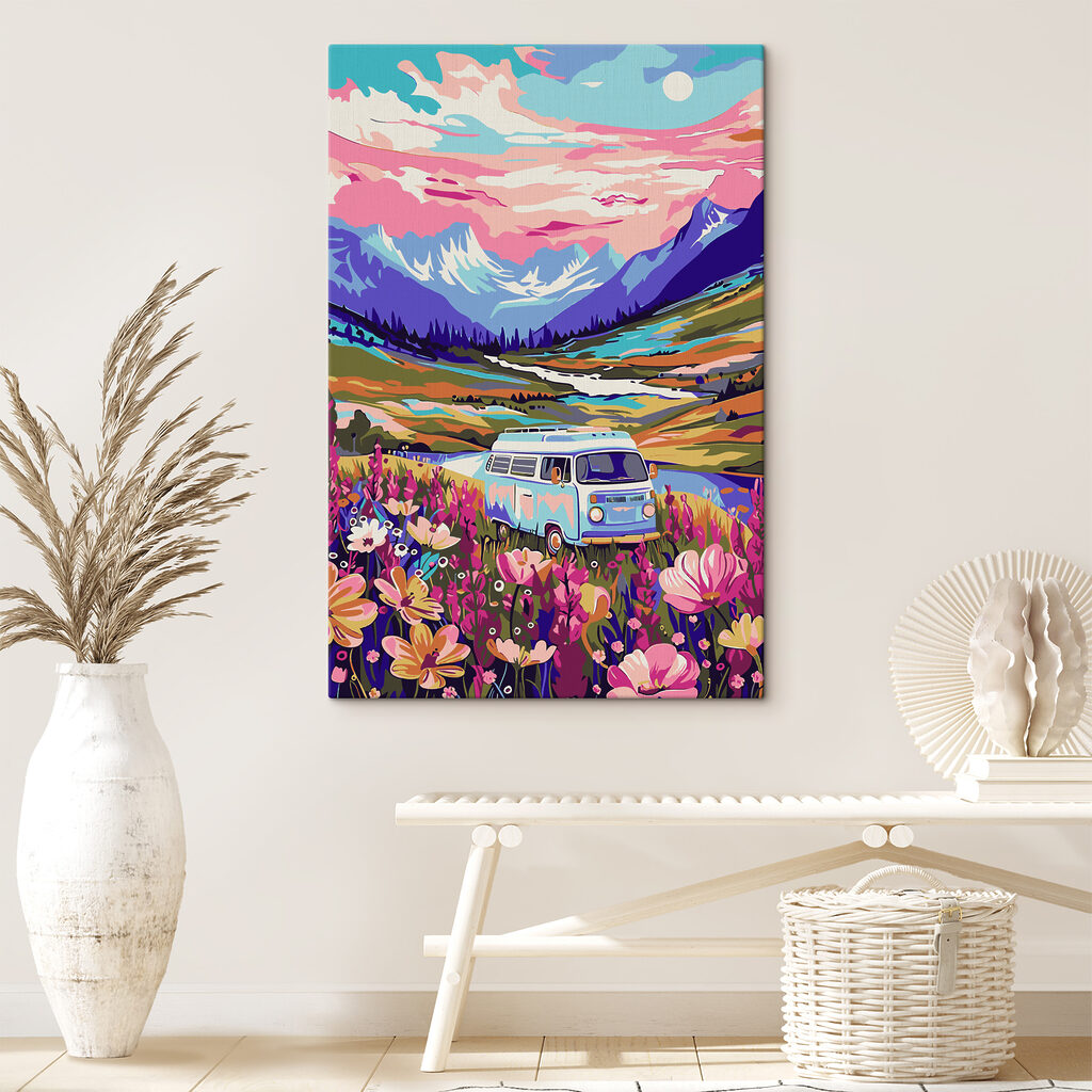 O dubă care trece printr-un câmp de flori s38260pih10 1024x1024 - O dubă care trece printr-un câmp de flori - tegory