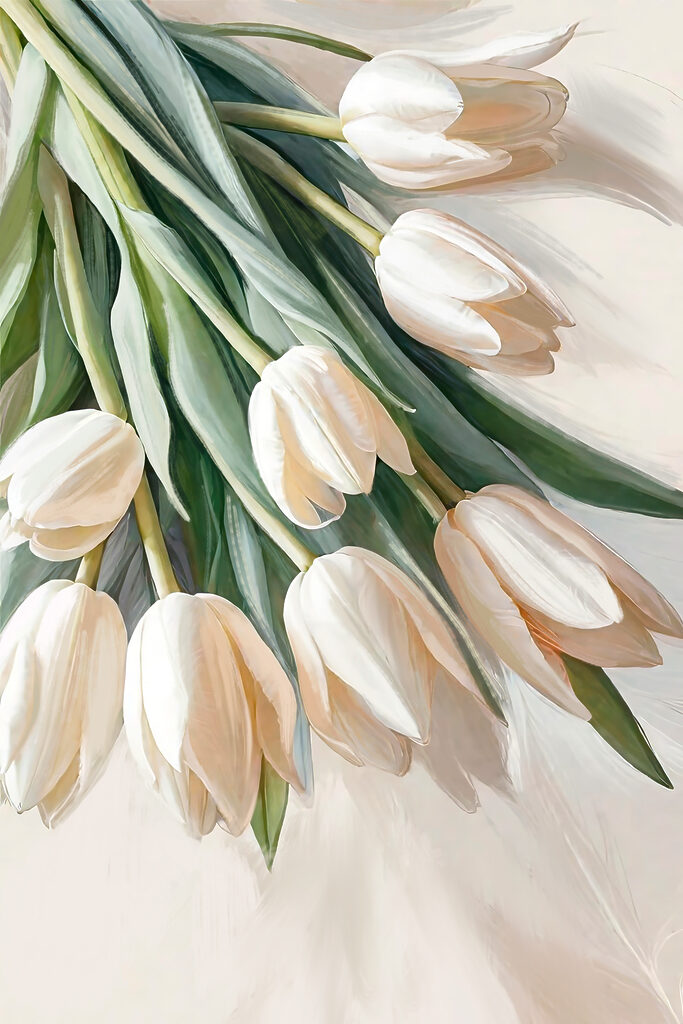 s38271p 683x1024 - Un prim-plan de lalele albe - tegory