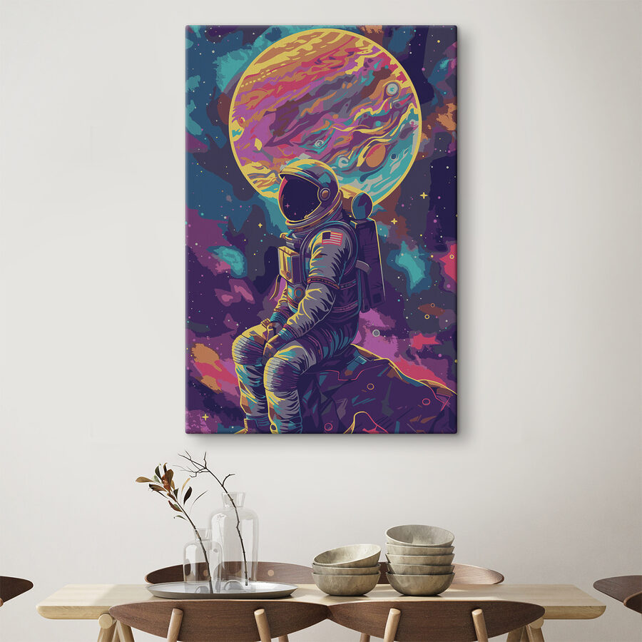 Un astronaut în spațiu