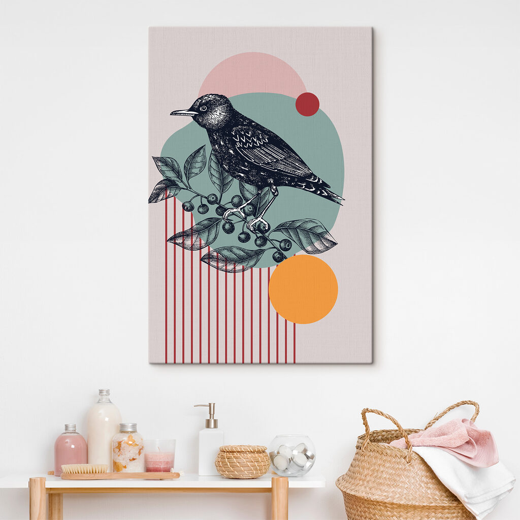 A bird on a branch A bird on a branch
