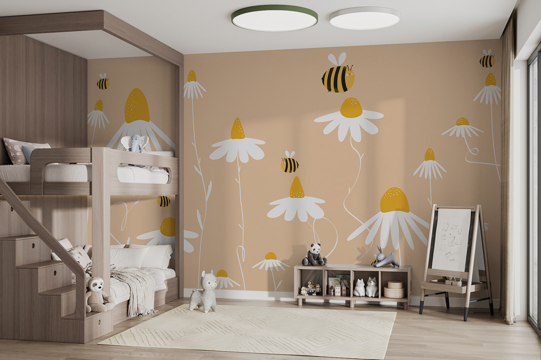 w00653pir13mr - O albină pe o floare - tegory