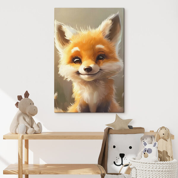 Un desen animat de o vulpe Un desen animat de o vulpe