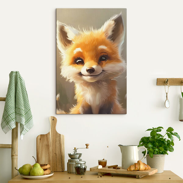 Un desen animat de o vulpe Un desen animat de o vulpe