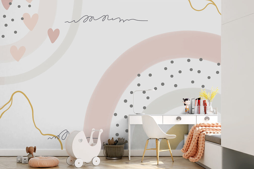 Un fundal alb cu cercuri și puncte roz și gri u99373pir2r 1024x683 - Un fundal alb cu cercuri și puncte roz și gri - tegory