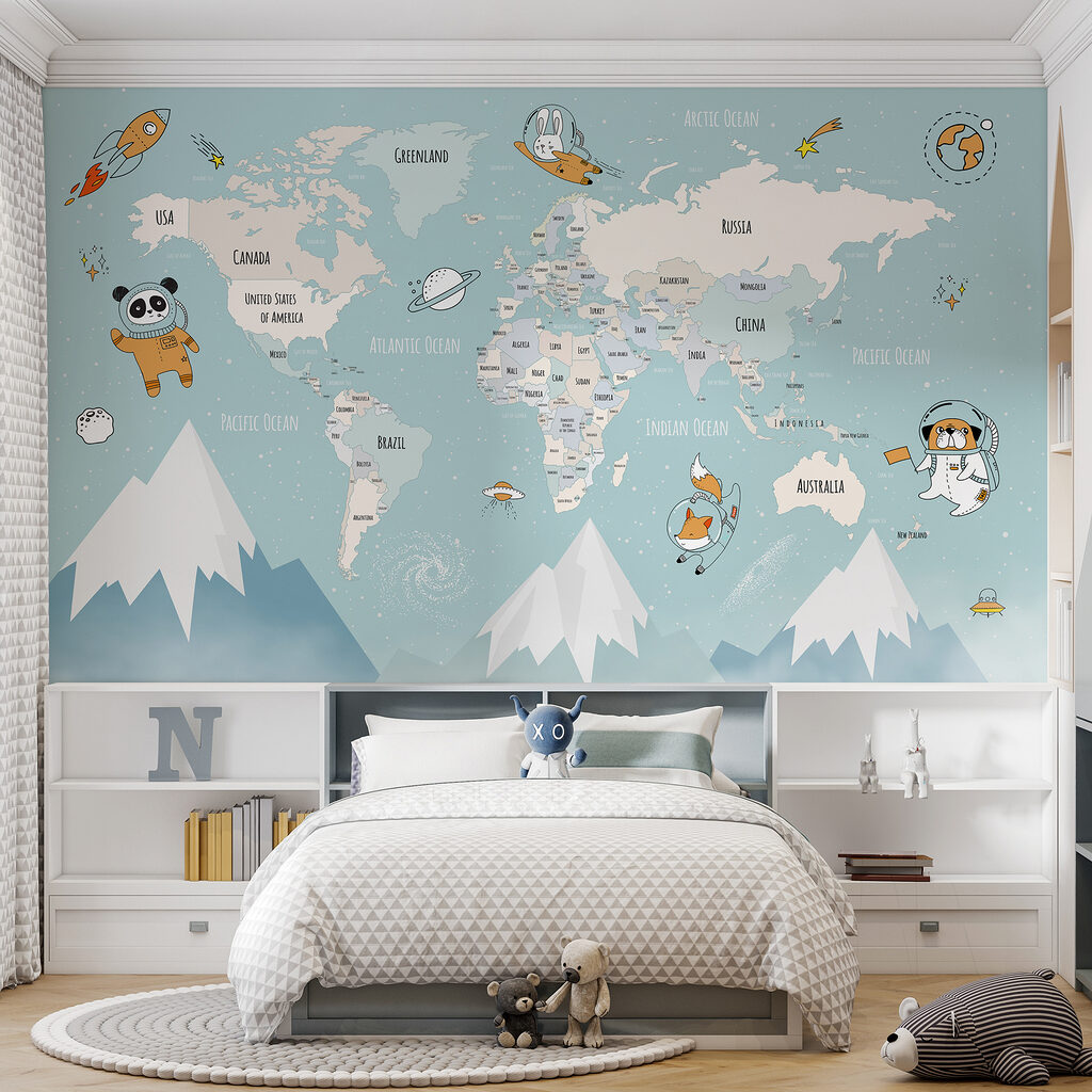 O hartă a lumii cu munți și nori w00066pir2ms 1024x1024 - O hartă a lumii cu munți și nori - tegory