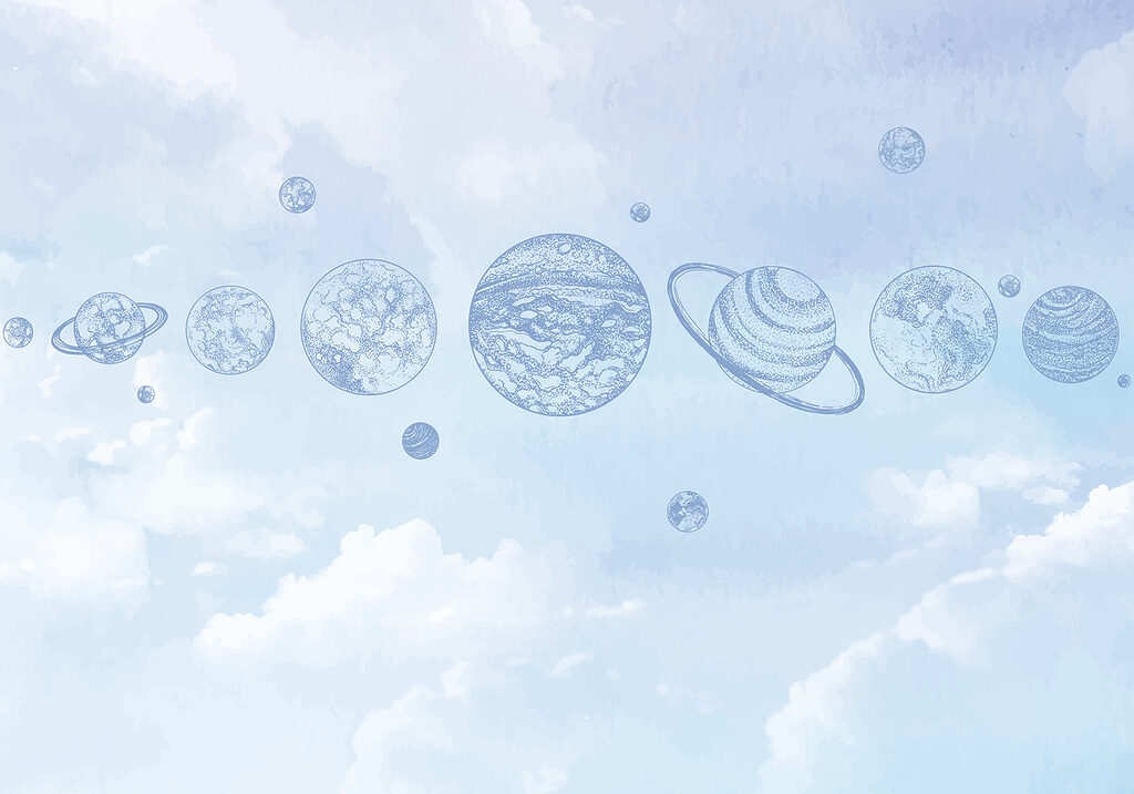 O linie de planete pe cer O linie de planete pe cer
