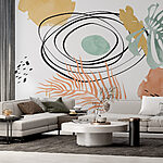 Fototapet Un prim plan al unei picturi