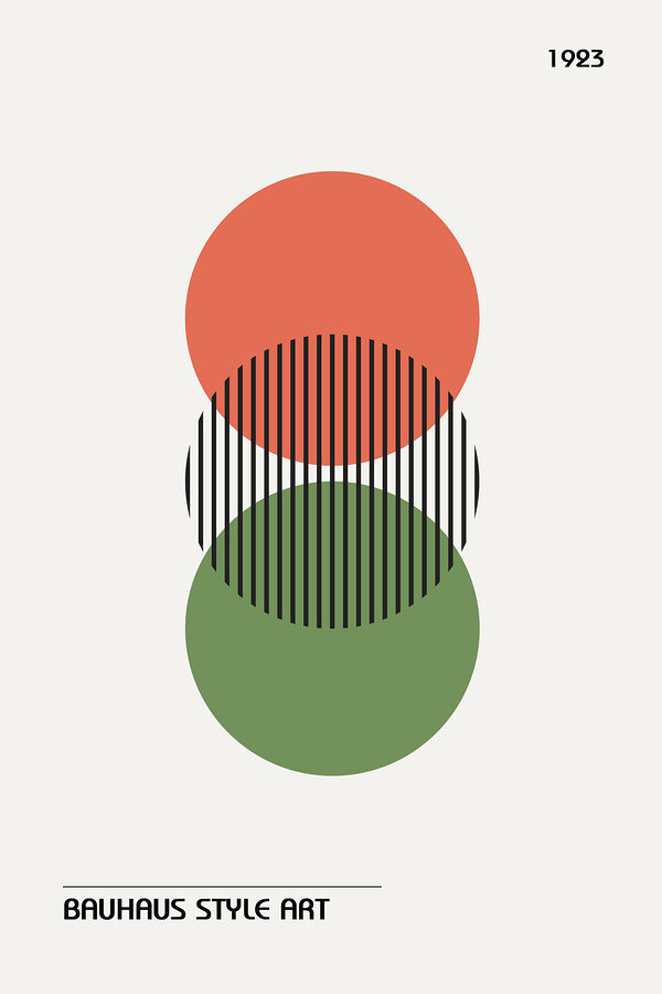 A group of circles with black lines