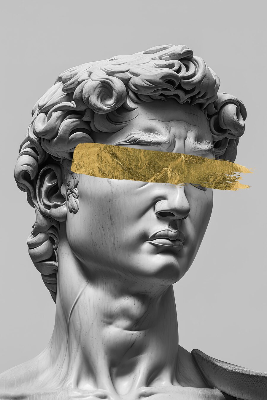 Tablouri Statuie cu accente îndrăznețe. - imagine 9