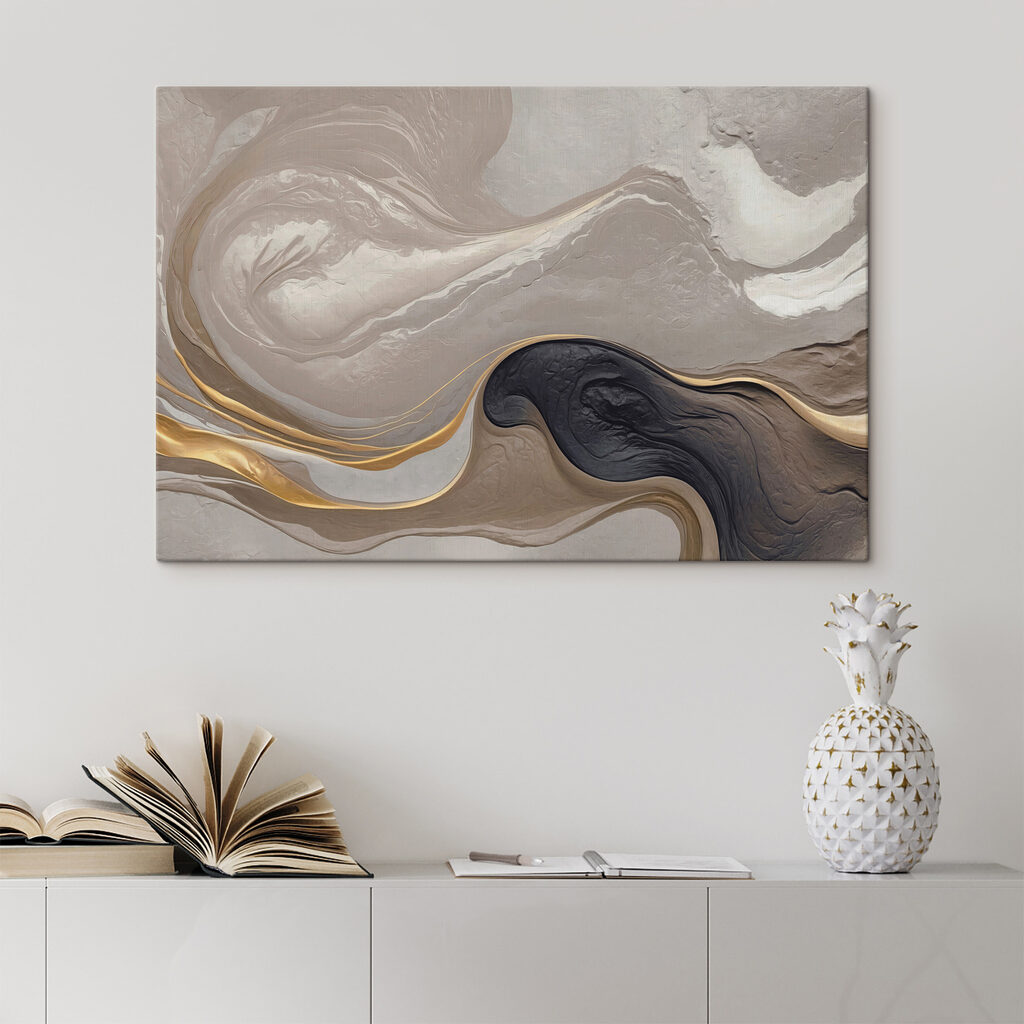Vârtejuri abstracte curgătoare în tonuri de pământ s39088pig406m 1024x1024 - Vârtejuri abstracte curgătoare în tonuri de pământ