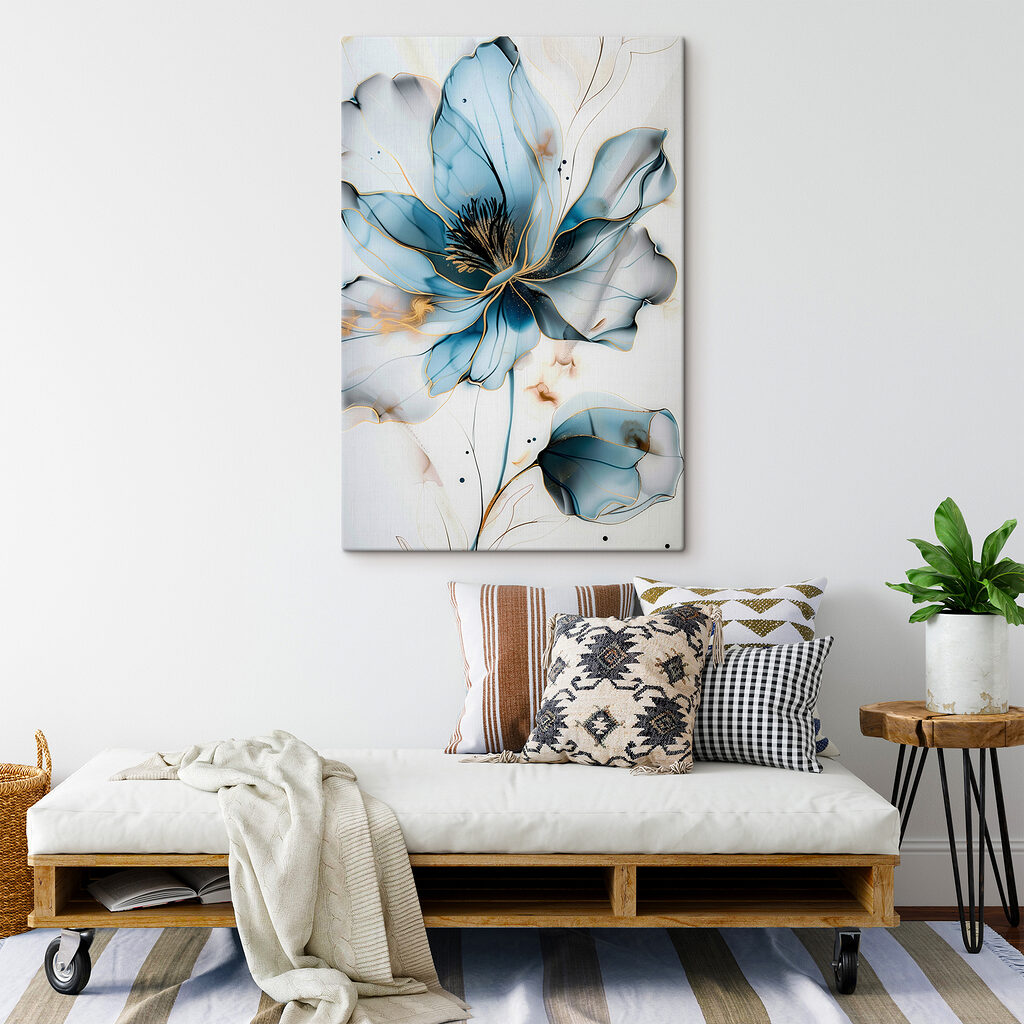 Floare albastră abstractă cu linii elegante s39348pig309m 1024x1024 - Floare albastră abstractă cu linii elegante