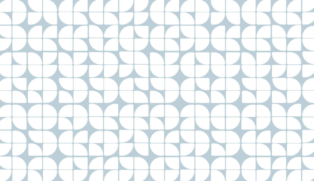A pattern of white and blue circles A pattern of white and blue circles
