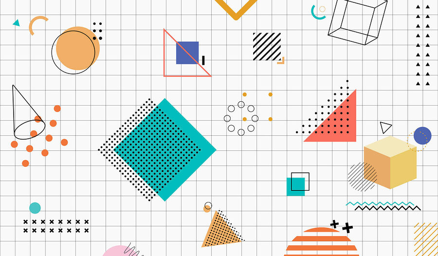 Un model de forme geometrice