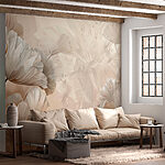 Fototapet O apropiere de flori