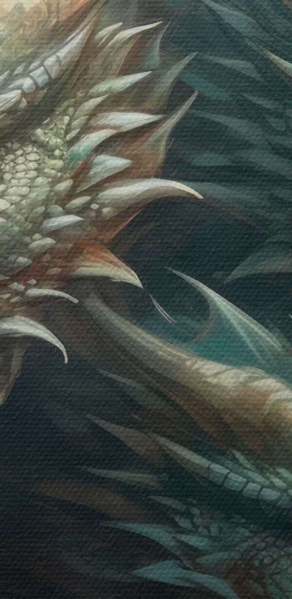 Un grup de dragoni cu coarne ascuțite Un grup de dragoni cu coarne ascuțite