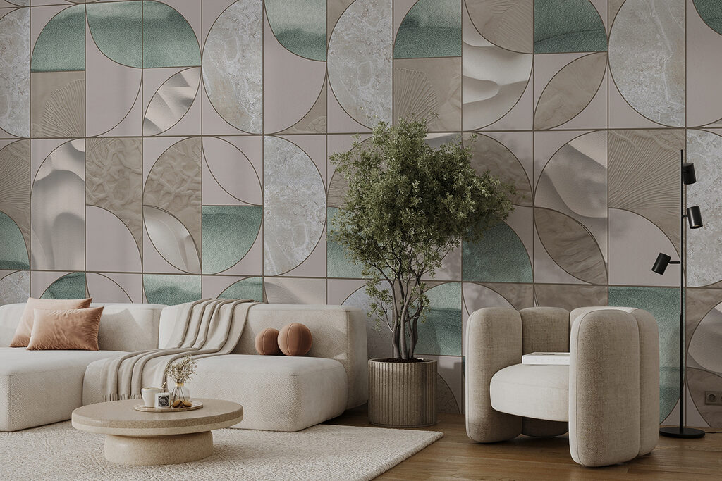 Pattern of circles and circles