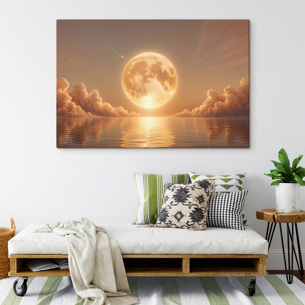 Moon and clouds in the sky Moon and clouds in the sky