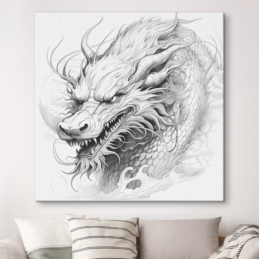 Desenul unui dragon Desenul unui dragon