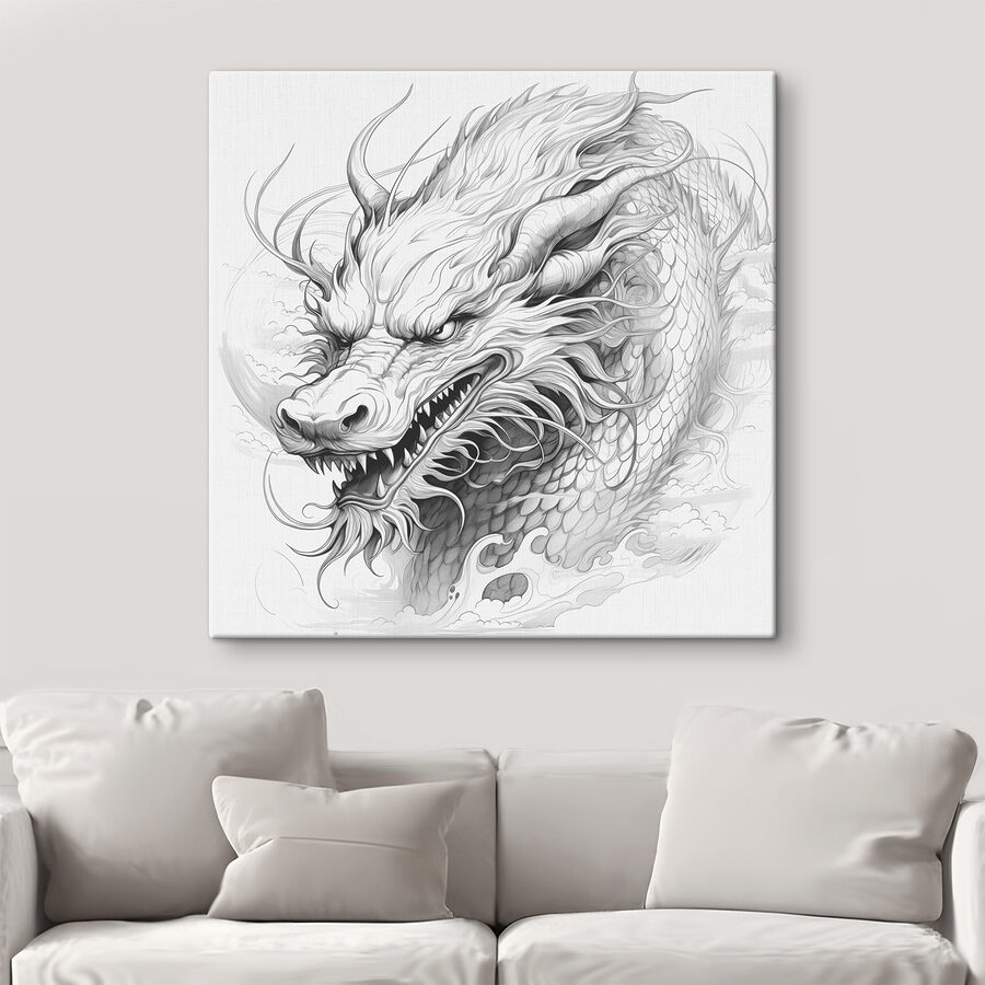 Desenul unui dragon Desenul unui dragon