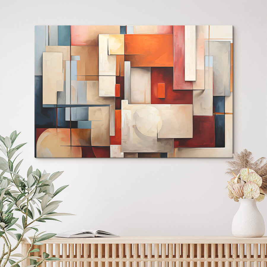 Pictura unui model colorat