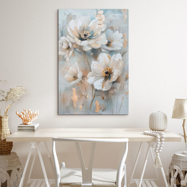 Blossoms in soft, tranquil hues