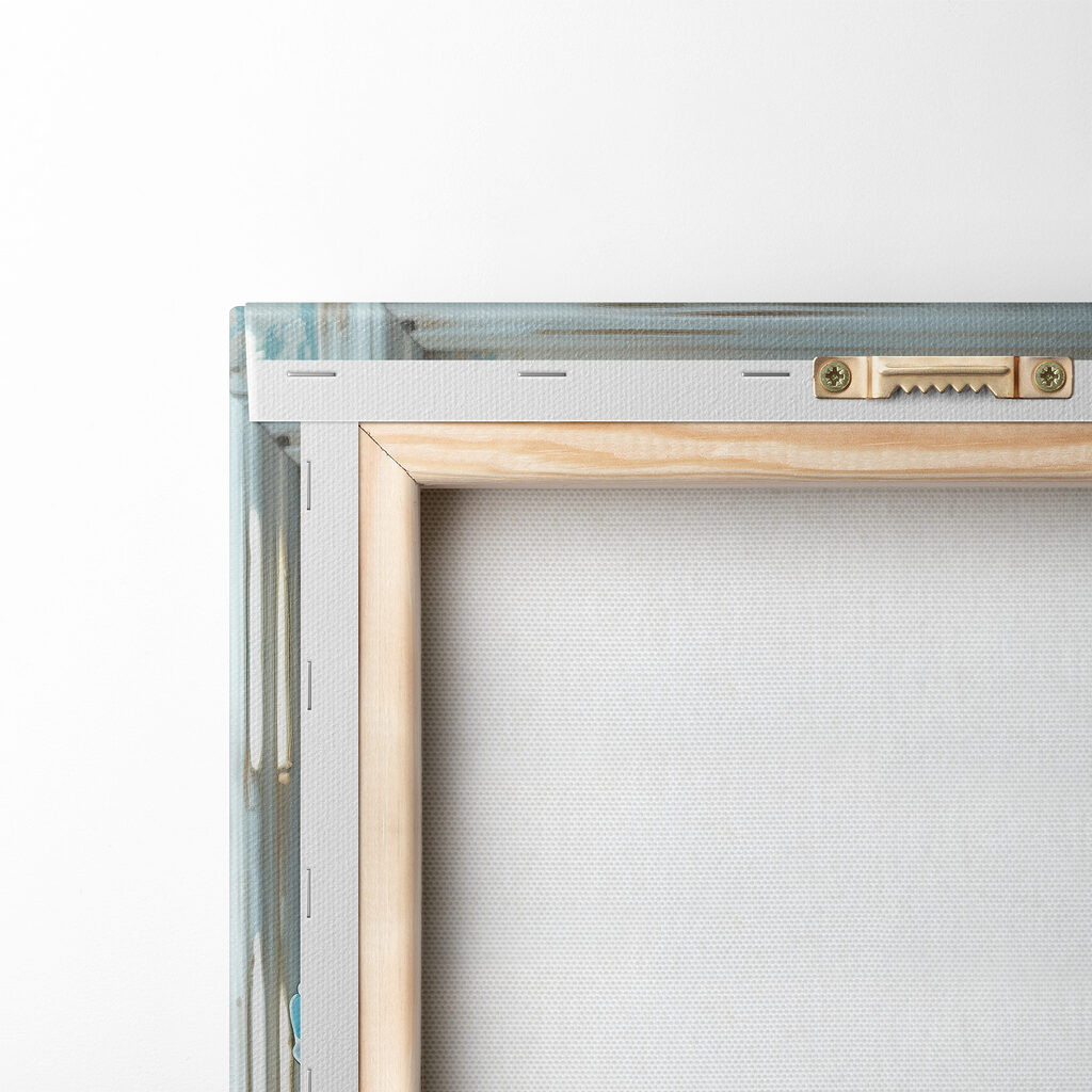 Vase of blue and yellow tulips Vase of blue and yellow tulips