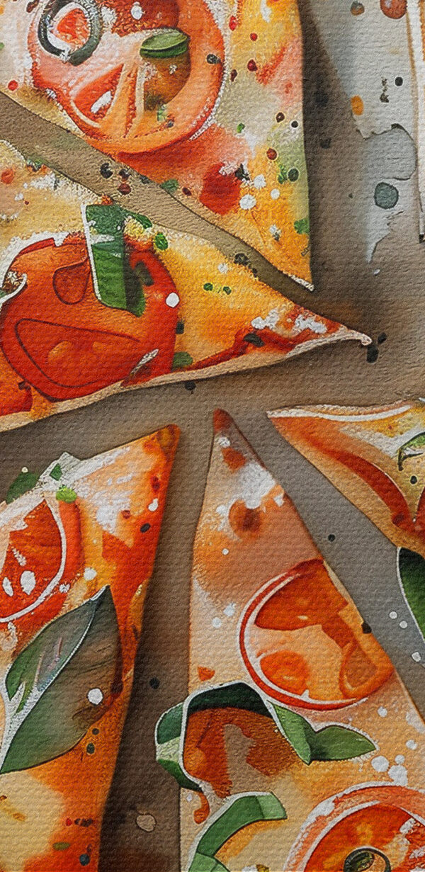 Pizza cu roșii și busuioc Pizza cu roșii și busuioc
