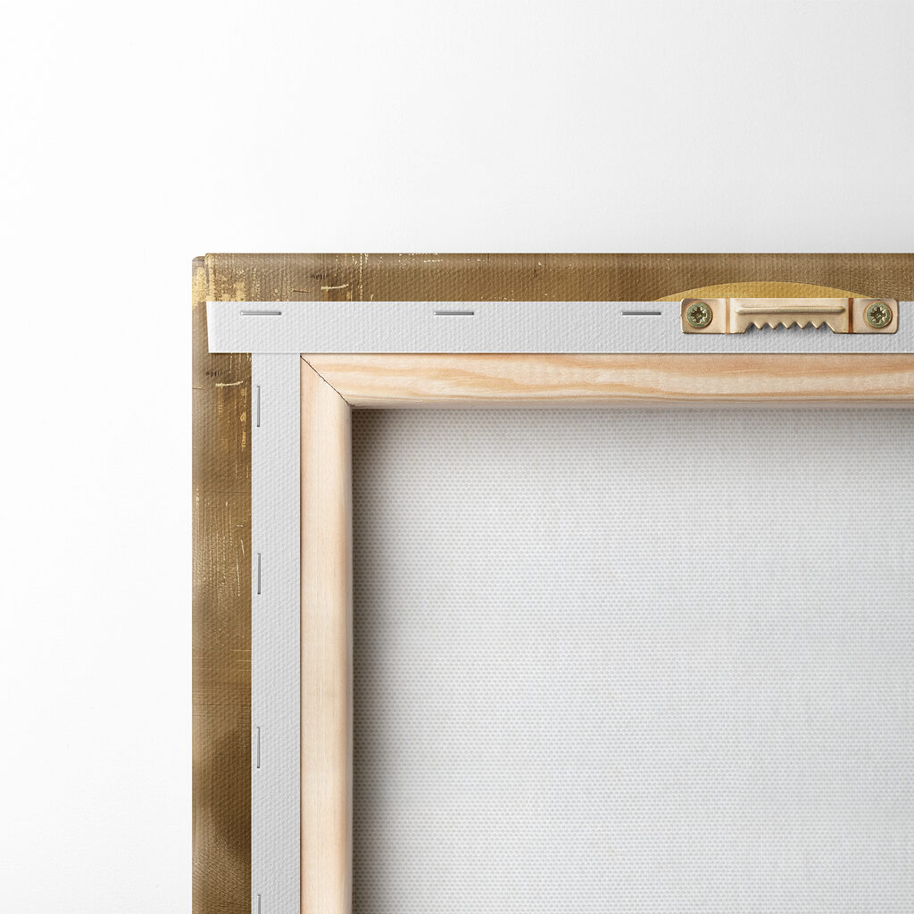 Woman in a black dress and hat