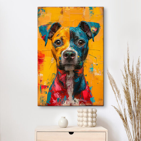Pictura unui câine Pictura unui câine