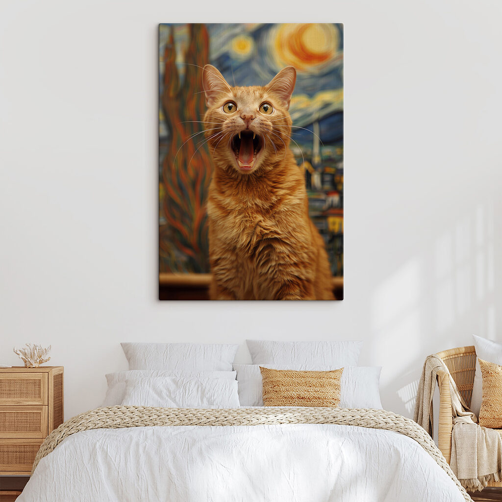 Cat with its mouth open Cat with its mouth open