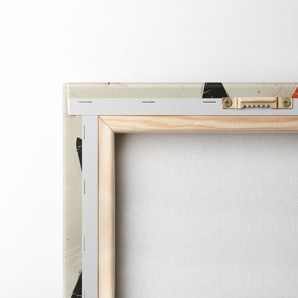 Two cats hugging each other