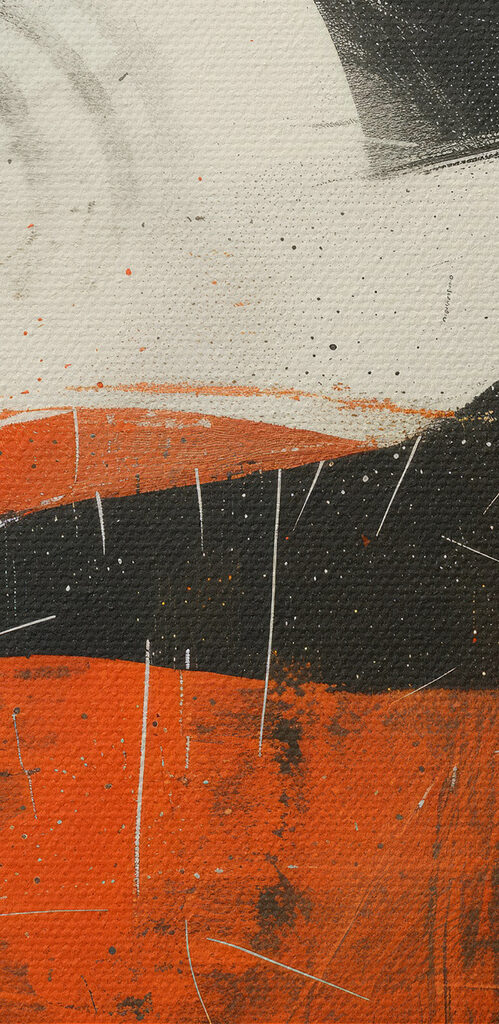 Two cats hugging each other