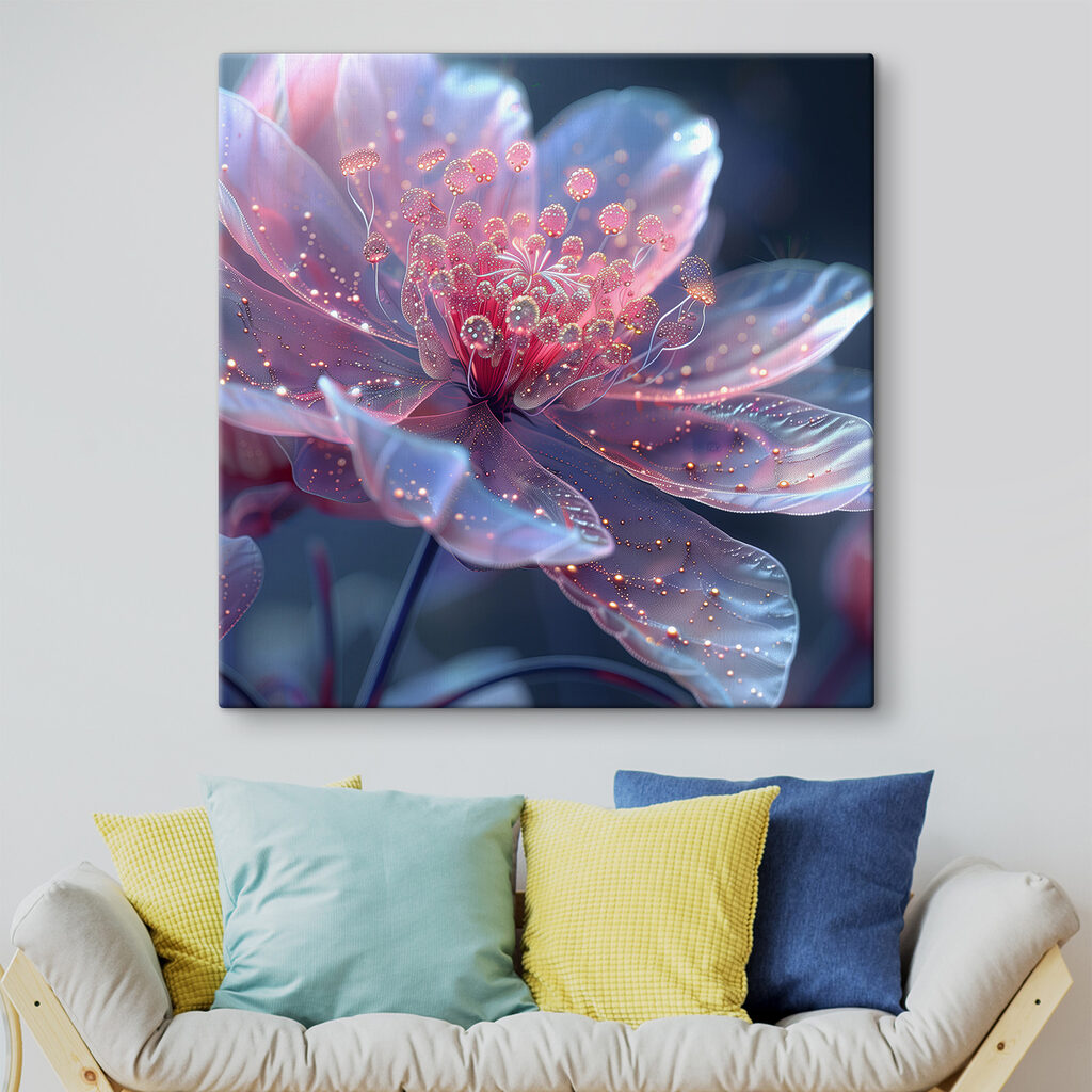 Radiant petals in gentle hues Radiant petals in gentle hues
