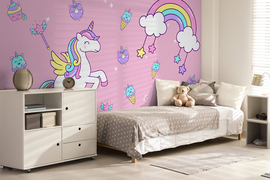 Unicorn și înghețată și înghețată Unicorn și înghețată și înghețată