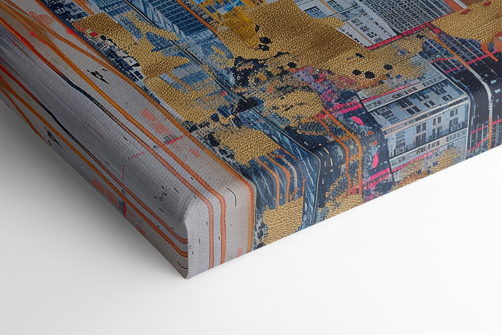 Painting of a woman's face