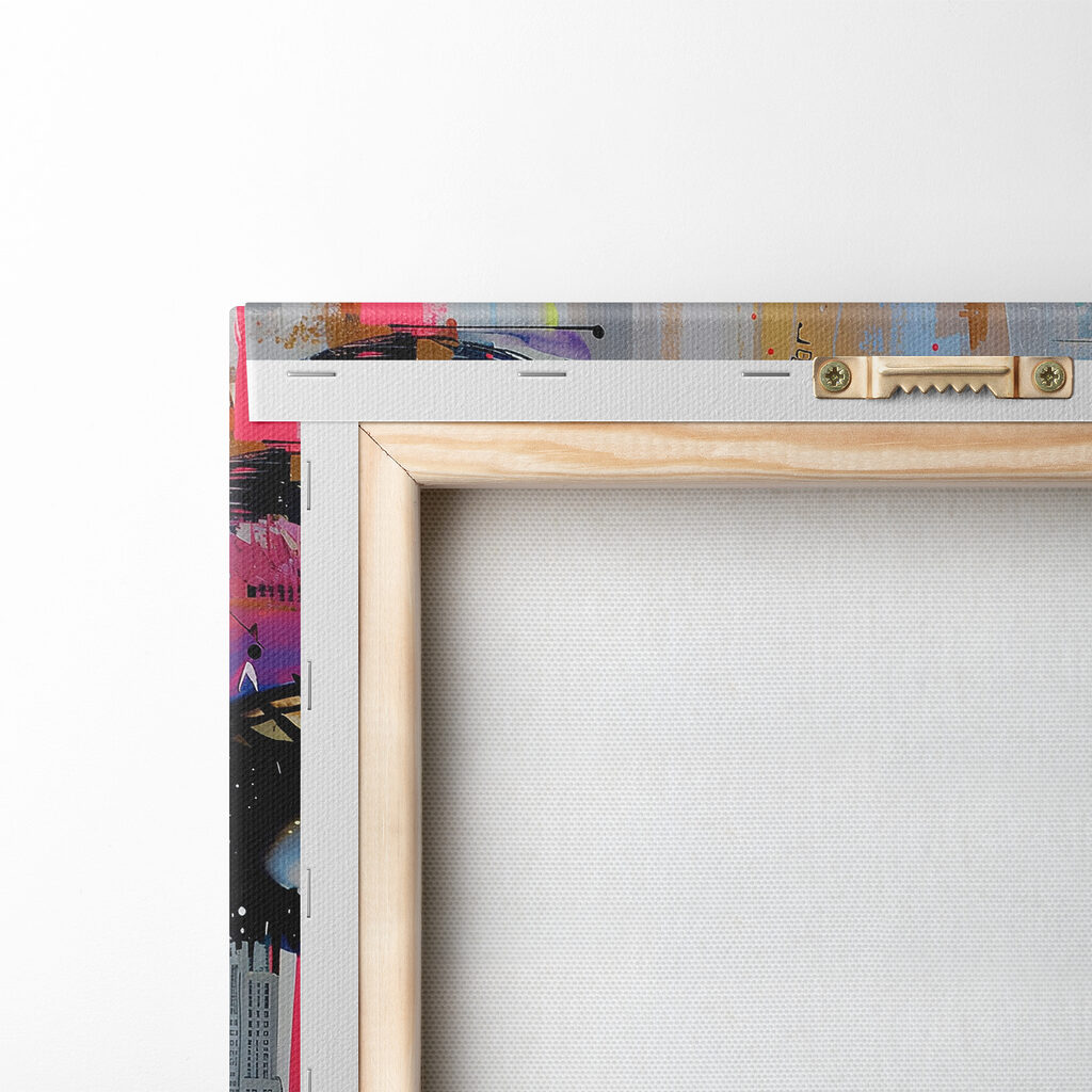 Painting of a woman's face