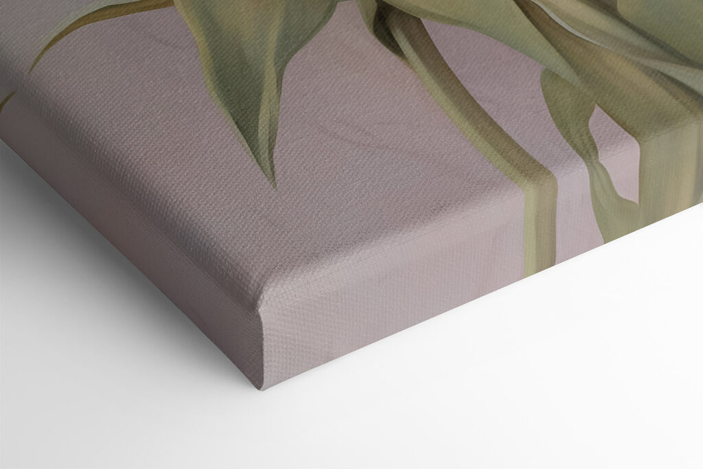 Painting of pink tulips