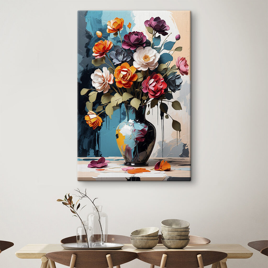 Vase with flowers in it Vase with flowers in it
