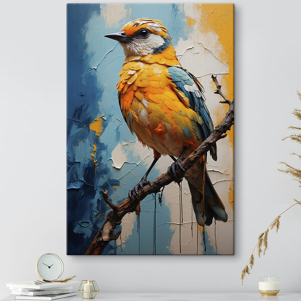 Bird sitting on a branch