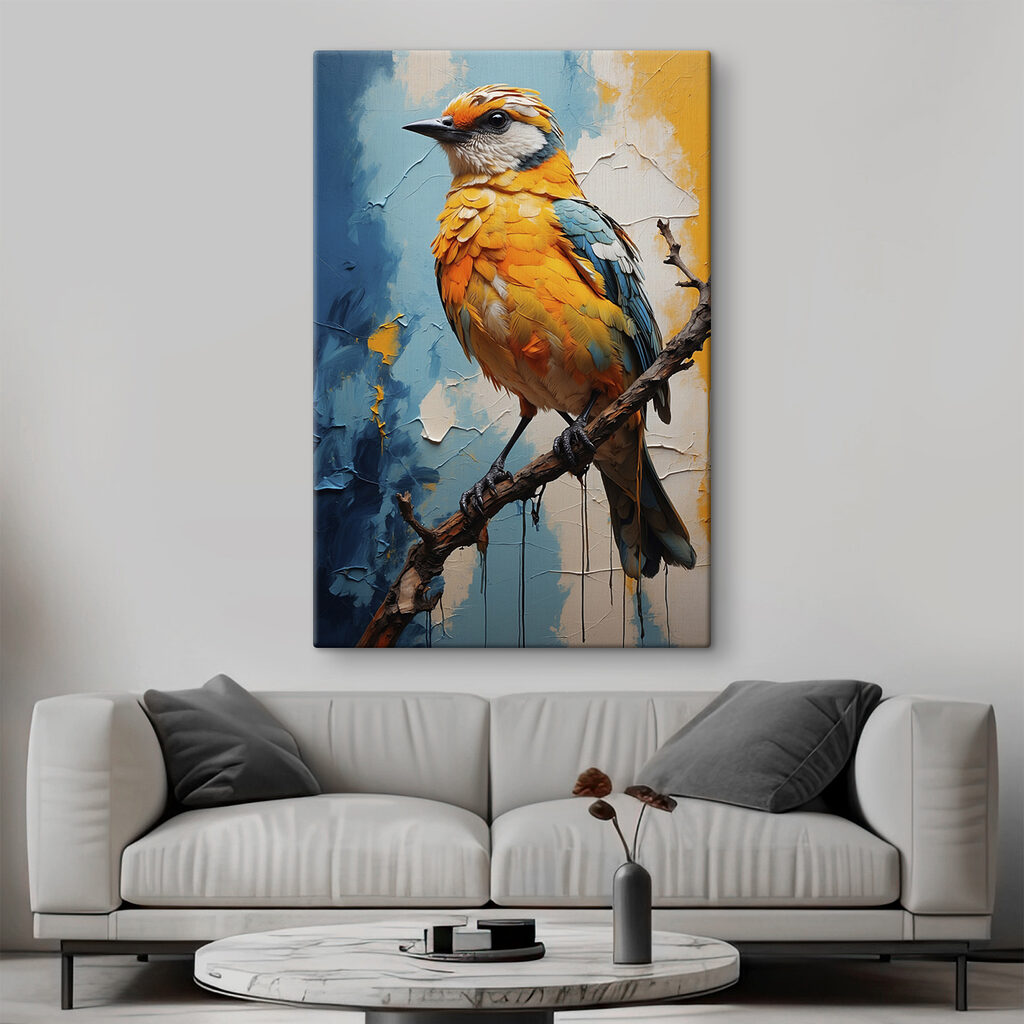 Bird sitting on a branch