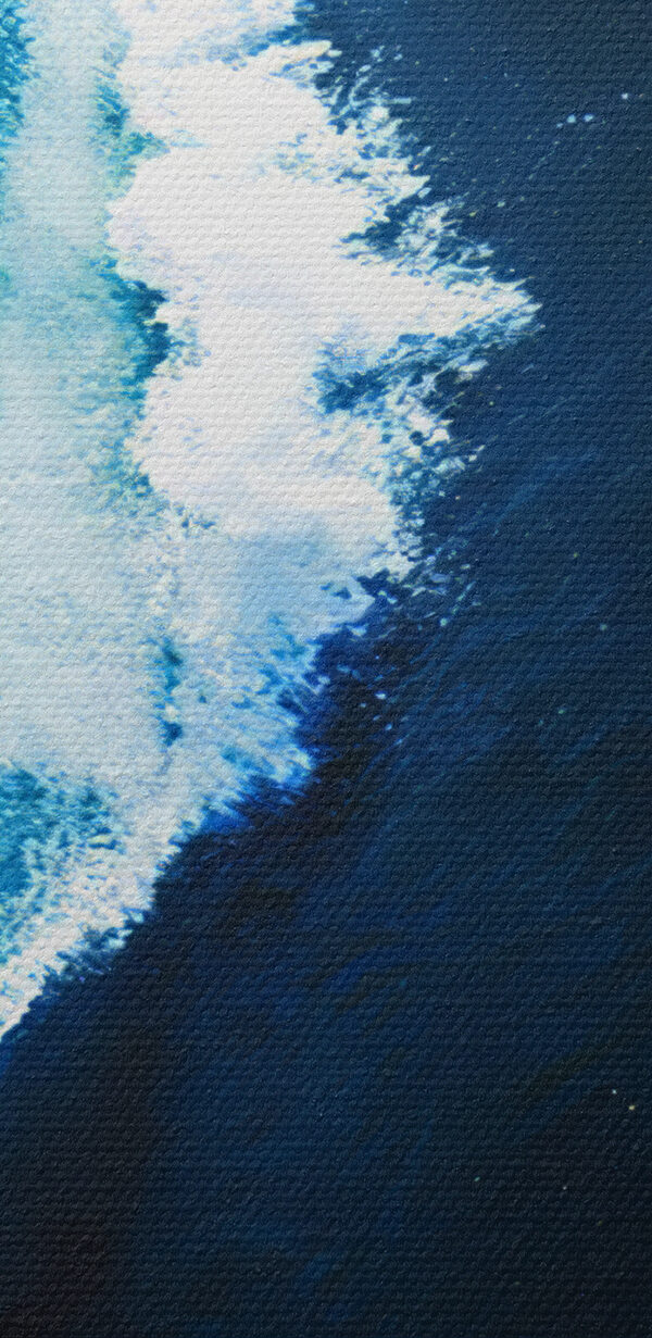 Val care se prăbușește în ocean Val care se prăbușește în ocean