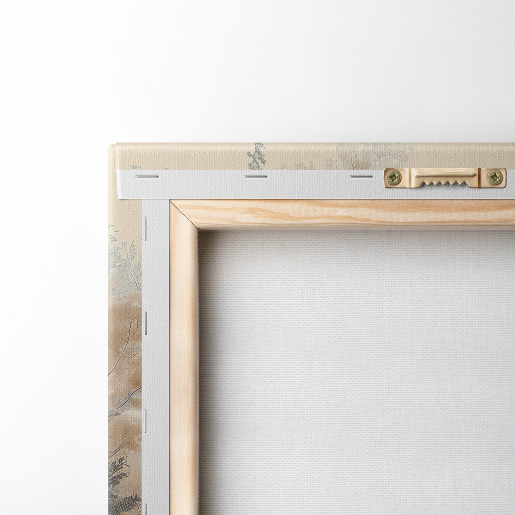 Lake with trees and birds