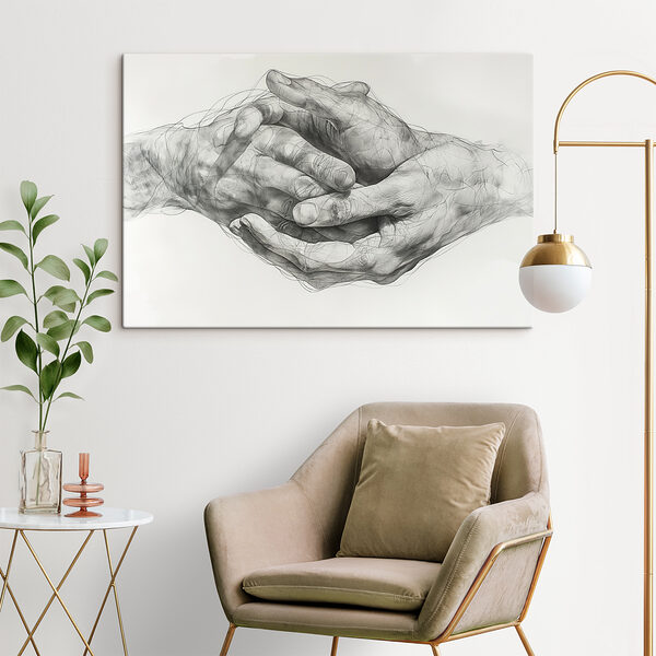 Desenul a două mâini Desenul a două mâini