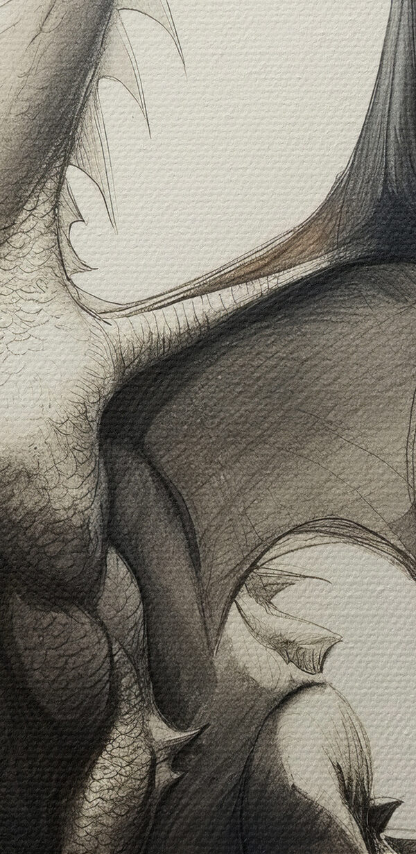 Desenul unui dragon Desenul unui dragon