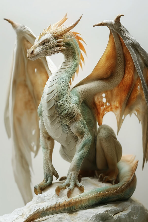 Statuia unui dragon Statuia unui dragon