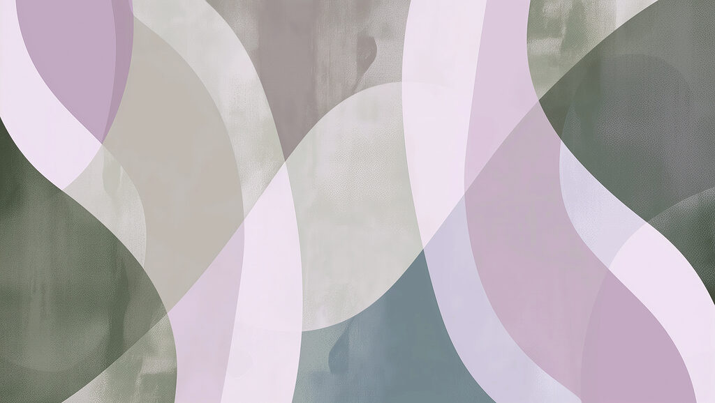 Colorful pattern with circles and lines