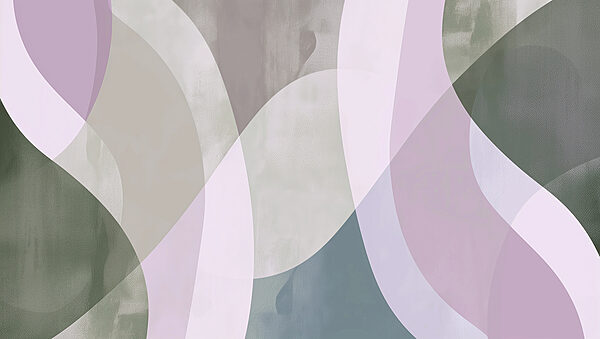 Colorful pattern with circles and lines