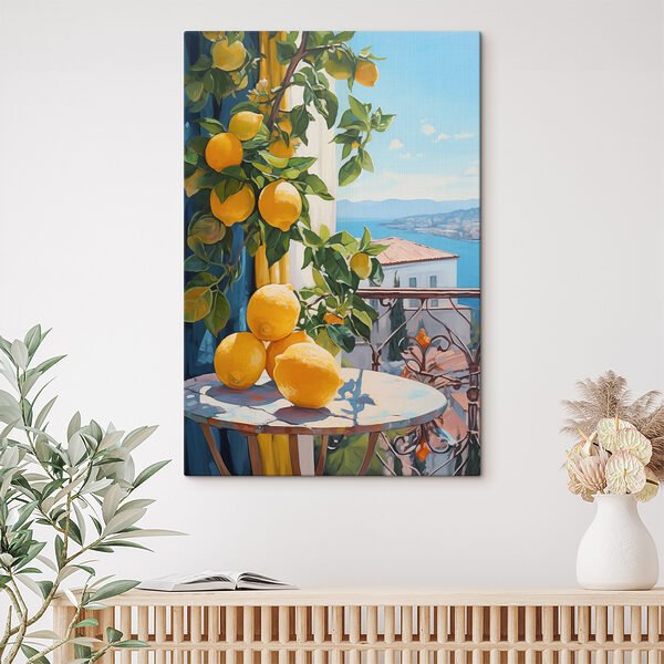 Pictura de lămâi pe o masă s40091pig303m 600x600 - Pictura de lămâi pe o masă