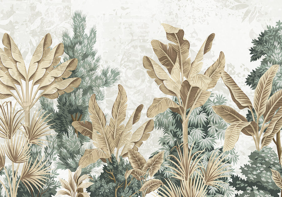 Wallpaper cu o varietate de plante